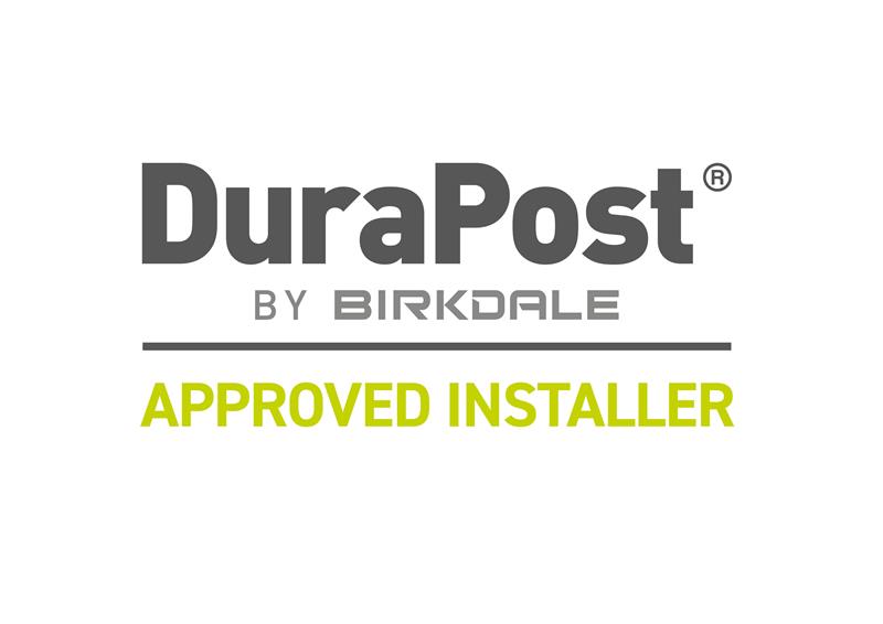 DuraPost by Birkdale Approved Installer badge